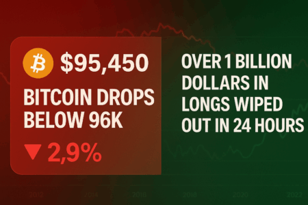 Bitcoin crashes to 95k